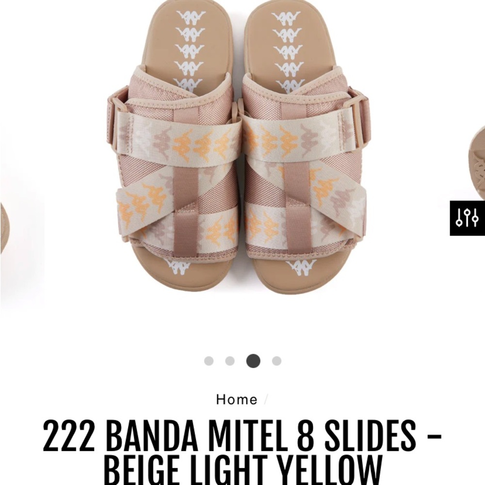 Kappa Kappa slides still in box unworn